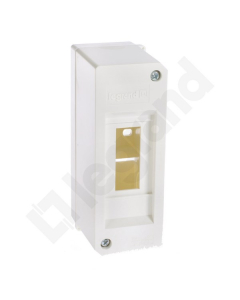 LEGRAND S-2 Rozdzielnia Plastikowa NT 2M 1x2M IP30 IK05 140X52X68 Bez Drzwi Biały