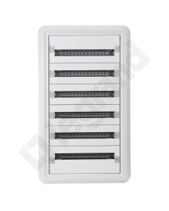 LEGRAND XL3 160 Rozdzielnia Metalowa PT 144M 6x24M N+PE IP30 IK07 1145X670X140 Bez Drzwi Szary