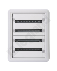 LEGRAND XL3 160 Rozdzielnia Metalowa PT 96M 4x24M N+PE IP30 IK07 845X670X140 Bez Drzwi Szary