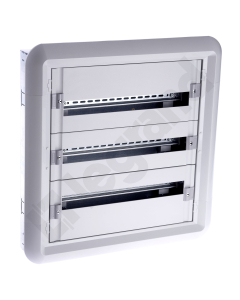 LEGRAND XL3 160 Rozdzielnia Metalowa PT 72M 3x24M N+PE IP30 IK07 695X670X140 Bez Drzwi Szary