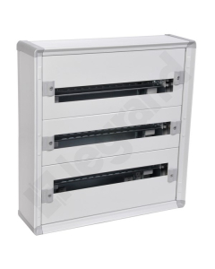 LEGRAND XL3 160 Rozdzielnia Metalowa NT 72M 3x24M IP30 IK07 600X575X147 Bez Drzwi Szary