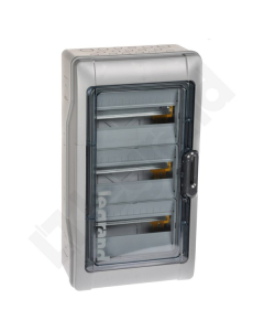 LEGRAND RN65 Rozdzielnia Plastikowa NT 36M 3x12M N+PE IP65 IK09 622x340X161 Drzwi Dymne Szary