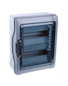 LEGRAND RN65 Rozdzielnia Plastikowa NT 24M 2x12M N+PE IP65 IK09 432x340X161 Drzwi Dymne Szary