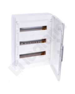 LEGRAND XL3 125 Rozdzielnia Plastikowa NT 54M 3x18M N+PE IP40 IK09 600X450X150 Drzwi Pełne Biały 1