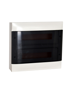 LEGRAND PRACTIBOX S Rozdzielnia Plastikowa NT 36M 2x18M N+PE IP40 IK07 386X436X108 Drzwi Dymne Biały 1