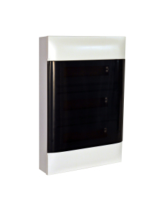 LEGRAND PRACTIBOX S Rozdzielnia Plastikowa NT 36M 3x12M N+PE IP40 IK07 536X328X108 Drzwi Dymne Biały 1