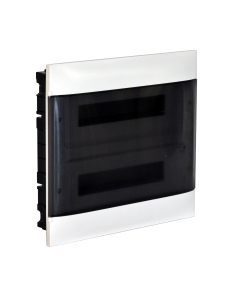 LEGRAND PRACTIBOX S Rozdzielnia Plastikowa PT 24M 2x12M N+PE IP40 IK07 385X328X103 Drzwi Dymne Biały 1