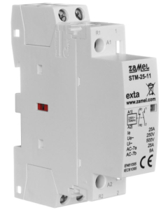 ZAMEL STM-25-11 Stycznik Modułowy 25A 1xNO+1xNC 230V AC IP20 EXTA