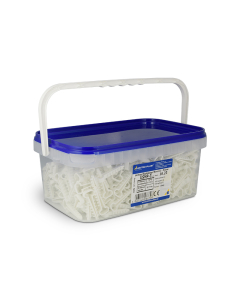 OPATÓWEK USMP 3/600 Uchwyt Kablowy Wbijany Płaski Biały YDYP 3X1.5 2.5 BOX
