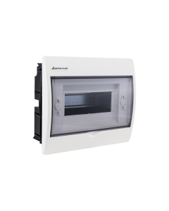 OPATÓWEK RP- 8 Rozdzielnia Plastikowa PT 8M 1x8M N+PE IP40 IK07 200X234X74 Drzwi Dymne Biały FALA