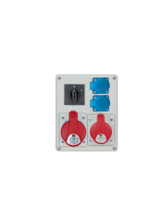 PAWBOL R-BOX 240 Rozdzielnia Budowlana 2x230V 1x16A/5P 1x32A/5P Wył. 0/1 IP44 1