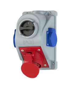 PCE COMBOPOL Zestaw Instalacyjny 0-1 2x230V 16/5 IP44 400V