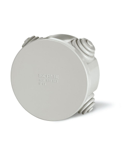SCAME Puszka Instalacyjna NT 80X40 IP44 4 Dławiki SCABOX