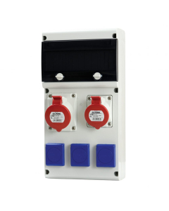 SCAME BLOCK 5 Rozdzielnia Budowlana 10M 3x230V 1x16/5 1x32/5 Seria 632