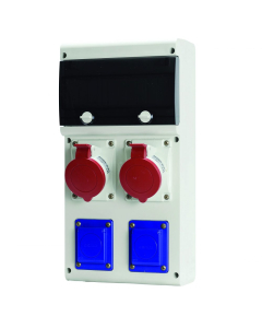 SCAME BLOCK 4 Rozdzielnia Budowlana 10M 2x230V 2x32/5 Seria 632