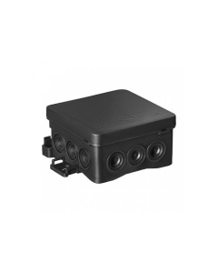 SIMET NS5 Puszka Instalacyjna NT 75X75X40 IP54 FASTBOX Czarny 1