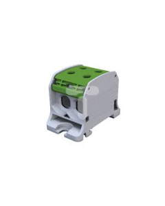 SIMET STB 50-2 Zielony STB 50-2 Złączka Szynowa Gwintowa AL/CU 87320 SIMBLOCK Zielony Ilość Biegunów:1