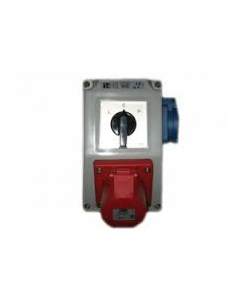 SPAMEL ZI03\R221 Zestaw Instalacyjny L-0-P 1x230V 16/5 IP44