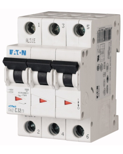 EATON FAZ-C25/3 Wyłącznik Nadprądowy C25A 3P 3m 15kA