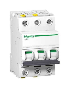 SCHNEIDER ELECTRIC IC60N Wyłącznik Nadprądowy B10A 3P 3m 6kA ACTI 9