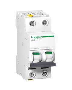 SCHNEIDER ELECTRIC IC60N Wyłącznik Nadprądowy C1A 2P 2m 6kA ACTI 9