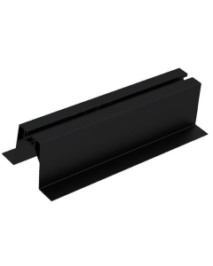 Onetric Mostek trapezowy aluminium z uszczelką 330/60mm Czarny