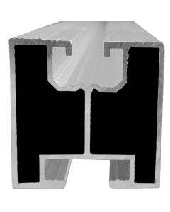 Onetric Profil Montażowy 40x40mm PV Szyna Aluminiowa 240cm Teowa Młoteczkowa