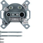 HAGER ONE PLATFORM Mechanizm Gniazdo RTV-2xSAT Nieprzelotowe 4x