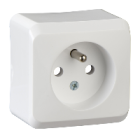 SCHNEIDER ELECTRIC PRIMA Biały Gniazdo NT 1xZ/U IP20 Zaciski Śrubowe 16A-250V