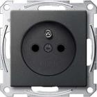 SCHNEIDER ELECTRIC SYSTEM M Moduł Antracyt Gniazdo Z/U Z Przesłonami Zaciski Śrubowe 16A-250V