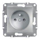 SCHNEIDER ELECTRIC ASFORA Moduł Aluminium Gniazdo Z/U Z Przesłonami Zaciski Śrubowe 16A-250V