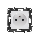 LEGRAND NILOE STEP Moduł Biały Gniazdo 1xZ/U Zaciski Śrubowe 16A-250V