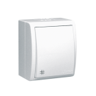 KONTAKT-SIMON AQUARIUS Biały Łącznik NT Krzyżowy IP54 Zaciski Śrubowe 10AX-250V