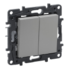 LEGRAND NILOE STEP Moduł Aluminium Łącznik Uniwersalny 2x Zaciski Sprężynowe 10AX-250V