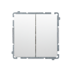 KONTAKT-SIMON BASIC Moduł Biały Łącznik Seryjny Zaciski Sprężynowe 10AX-250V