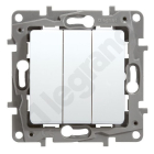 LEGRAND NILOE 2 Moduł Biały Łącznik 3x Zaciski Śrubowe 10AX-250V