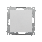 KONTAKT-SIMON 55 Moduł Aluminium Mat Przycisk 1x1Z Zaciski Sprężynowe 10AX-250V