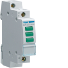 HAGER SVN221 Lampka Sygnalizacyjna Modułowa 3xLED 1m 230V AC Zielony