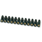 SIMET LTA12-4.0D Listwa Zaciskowa Gwintowa Termoplastyczna 4.0mm2 12 Torów Czarny