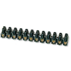 SIMET LTA12-6.0D Czarny Listwa Zaciskowa Gwintowa Termoplastyczna 6.0mm2 12 Torów
