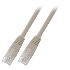 C&C PARTNERS Patchcord Kabel Krosowy U/UTP RJ45 3.0m Cat.5e Szary PVC