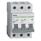 NOARK Wyłącznik nadprądowy 3P TypB 50A 6kA AC 100058