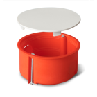 Elektro-Plast Nasielsk PK-80F Puszka Instalacyjna PT Gips 1xFi80 IP20 Z Deklem Ceglasty