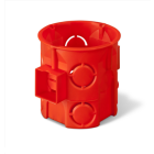 Elektro-Plast Nasielsk PK-60F PRO Puszka Instalacyjna PT 1xFi60 IP20 Głęboka Łączeniowa Ceglasty