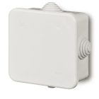 Elektro-Plast Nasielsk Puszka Instalacyjna NT 80X80X42 IP44 4 Dławiki Biały FAST-BOX