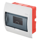 Elektro-Plast Nasielsk Elegant Rozdzielnia Plastikowa PT 8M 1x8M N+PE IP40 IK05 195X195X93 Drzwi Dymne Biały 0645-10