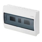 Elektro-Plast Nasielsk Elegant Rozdzielnia Plastikowa NT 18M 1x18M N+PE IP40 260X406X98 Drzwi Dymne Biały 0667-00