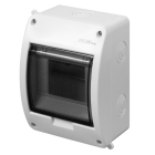 Elektro-Plast Nasielsk Elegant Rozdzielnia Plastikowa NT 5M 1x5M N+PE IP40 IK05 156X116X98 Drzwi Dymne Biały 0661-00