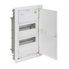Elektro-Plast Nasielsk MSF RP Rozdzielnia Plastikowa PT 28M 2x14M N+PE IP30 IK05 478X358X94 Drzwi Pełne Metal Biały