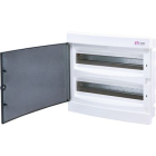ETI ECM 2x18PT-S Rozdzielnia Plastikowa PT 36M 2x18M N+PE IP40 IK07 336X373X68 Drzwi Dymne Biały Dido